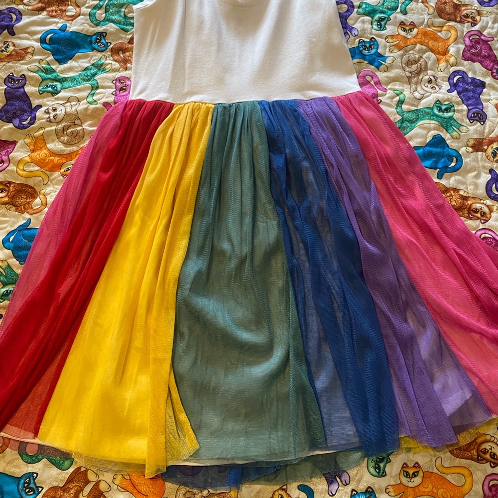 Hanna Andersson Multicolor Rainbow Dress - Picture 2 of 2
